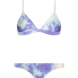 triangl bibi bikini in luna tie dye